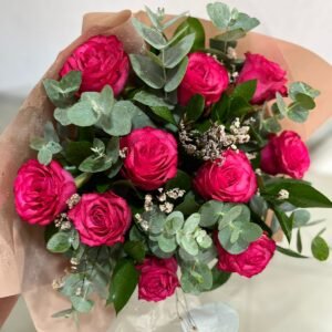 Buquê 10 rosas